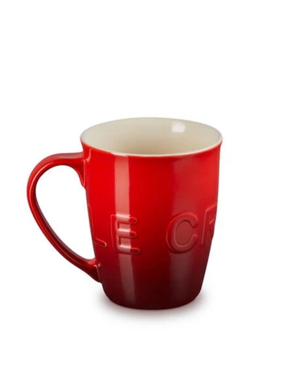 Le Creuset Extra-Large Logo Mug Set of 2 Cerise